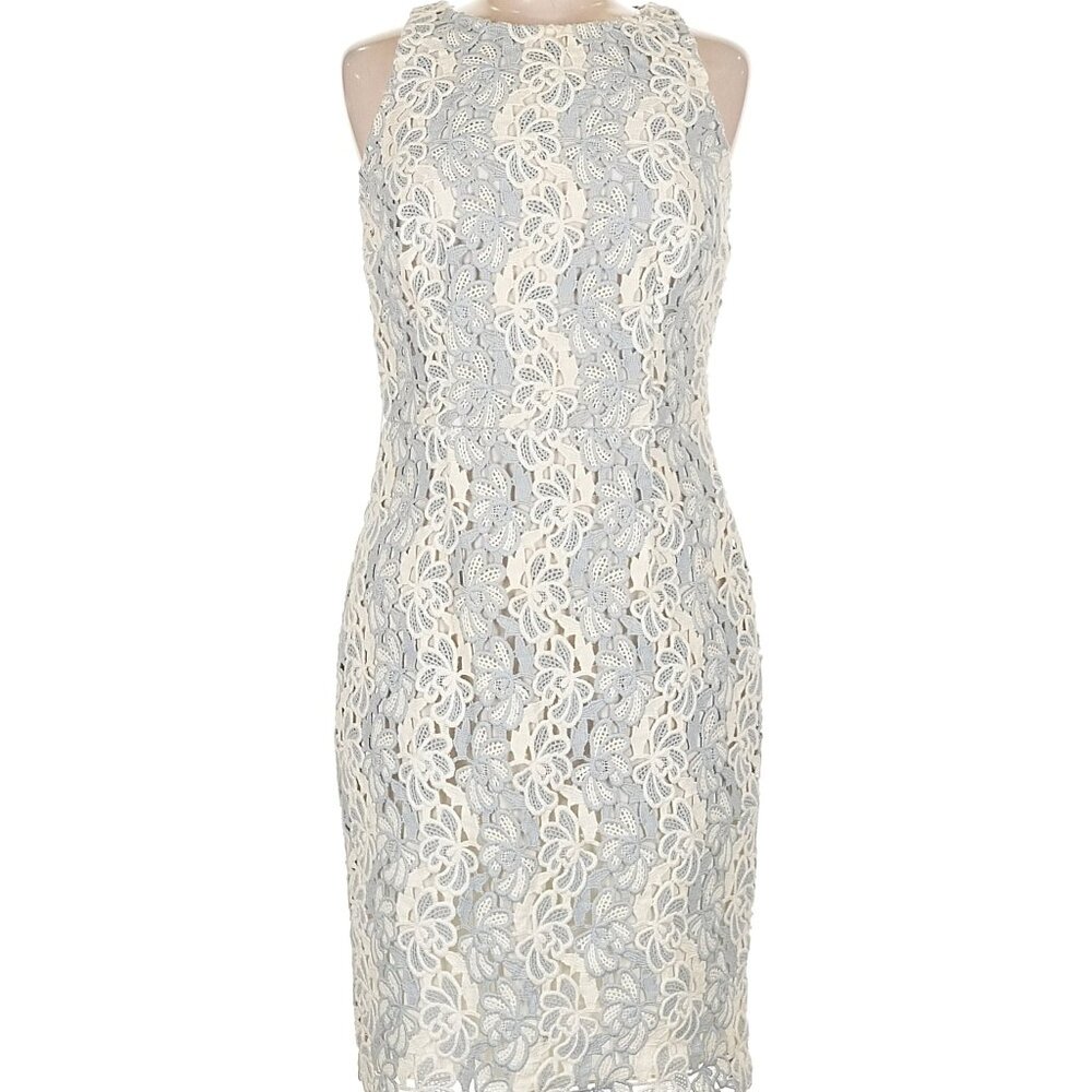 NWT Chetta B Lace Sheath Dress Size 8 New